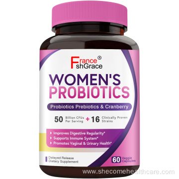 Probiotics Capsules for Women Digestive Health Supplement